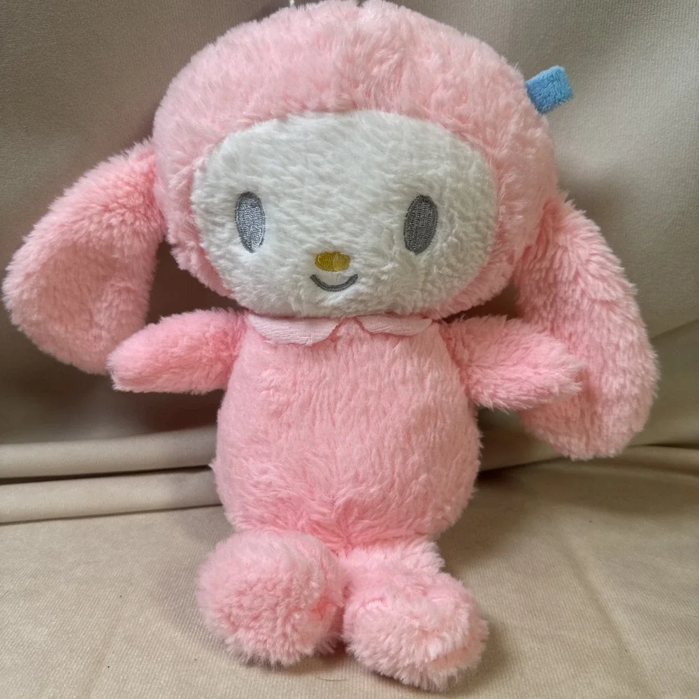 Sanrio My Melody Strawberry Pink Hoodie Plush Doll 10